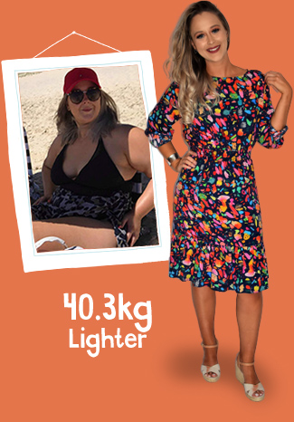Helena Lambert before and after weight loss