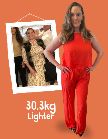 Heidi Dilkes before and after weight loss